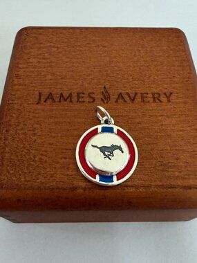 James Avery Enamel Southern Methodist University School Spirit Charm